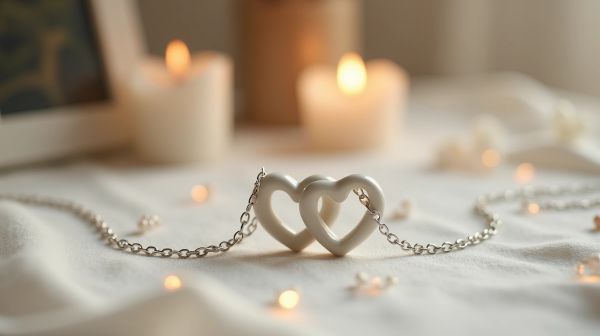 Un collier d'amitié pour 2, symbole d'une relation unique